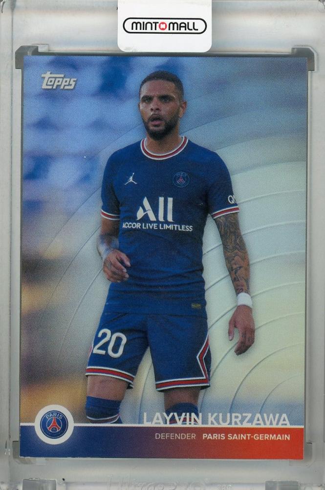 Mint Topps Paris Saint Germain Team Set Layvin