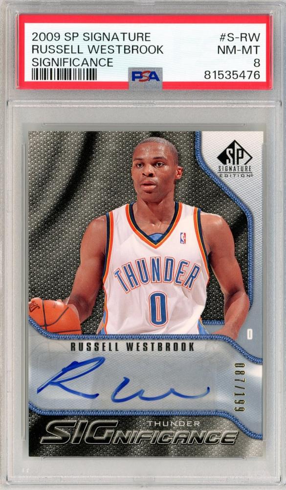 ミントモール MINT 札幌店 2009 10 UPPER DECK SP Signature Russell Westbrook