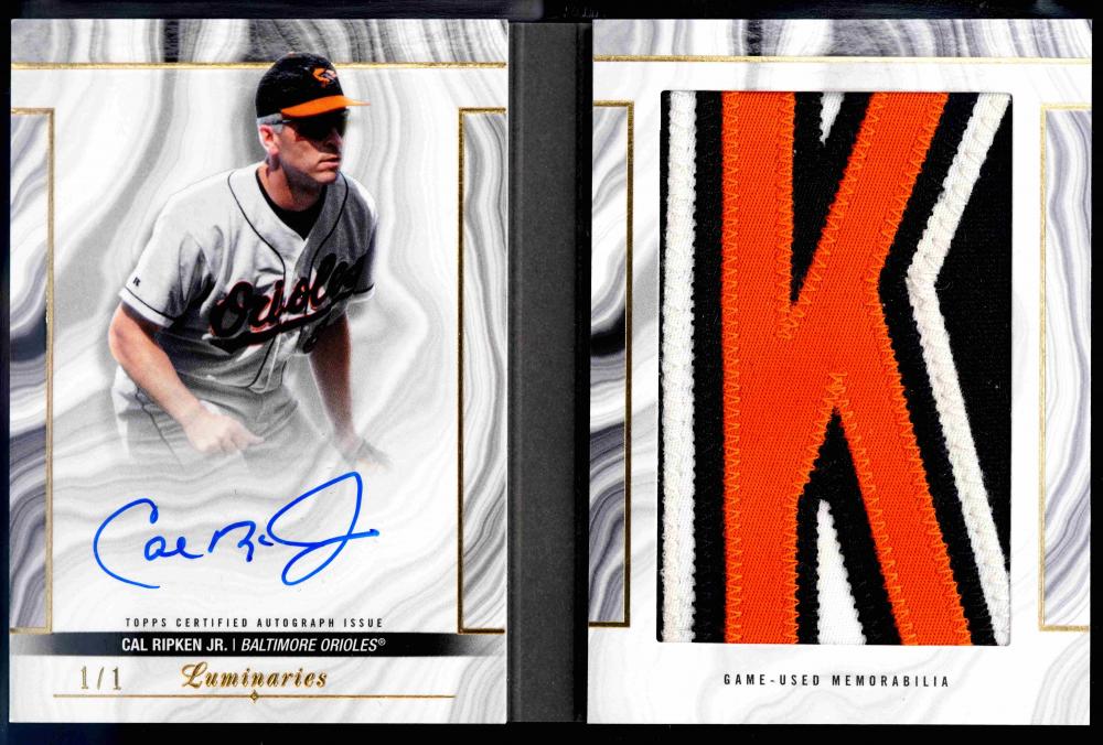 Mint Vault Msv Topps Luminaries Cal Ripken Jr