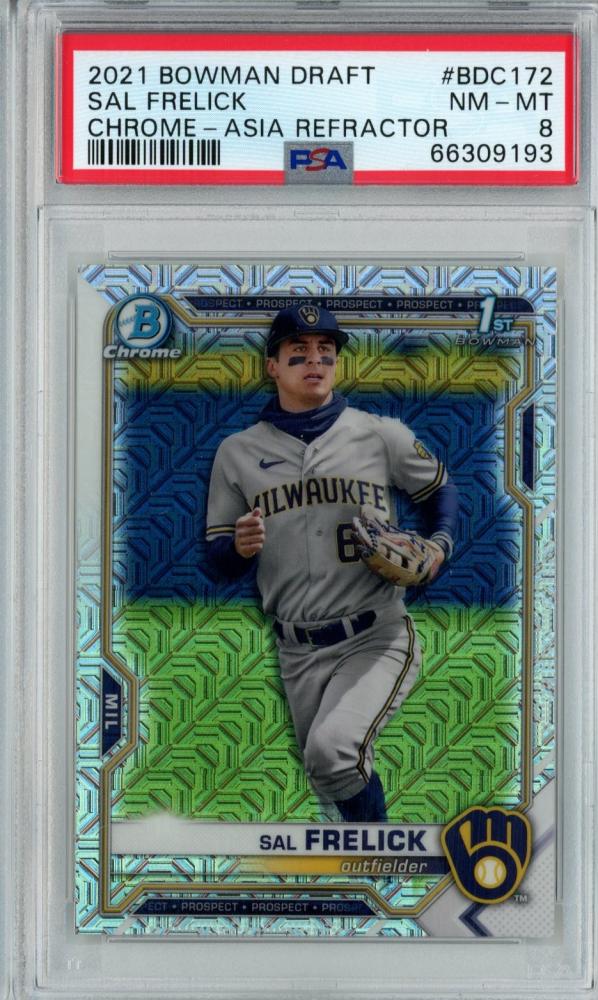 Mint Bowman Draft Baseball Milwaukee Brewers Sal