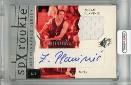 Mint Spx New Jersey Nets Zoran Planinic Auto