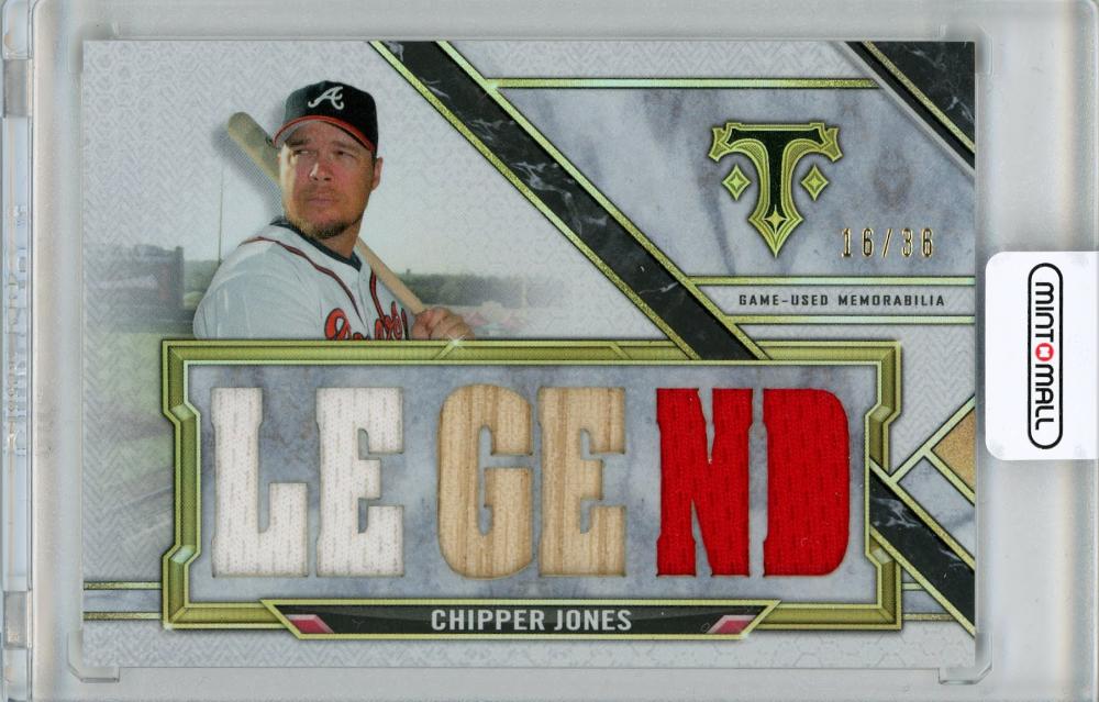 ミントモール MINT 札幌店 2021 TOPPS Triple Threads Chipper Jones Triple