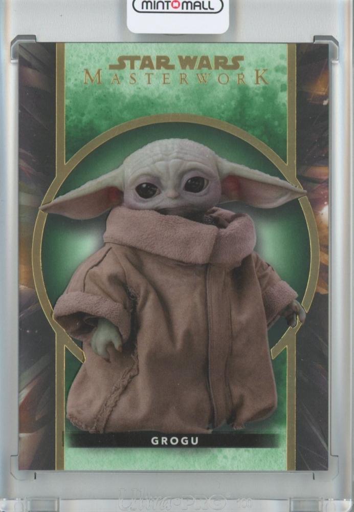 ミントモール MINT 池袋店 2022 Topps Star Wars Masterwork Grogu Base Green