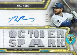 Mint Topps Triple Threads Max Muncy Triple Threads