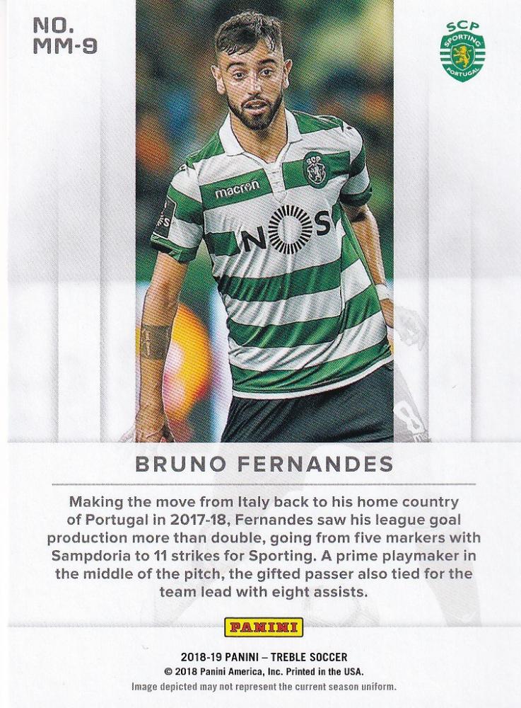 ミントモール MINT 浦和店 2018 19 Panini Treble Sporting CP Bruno Fernandes