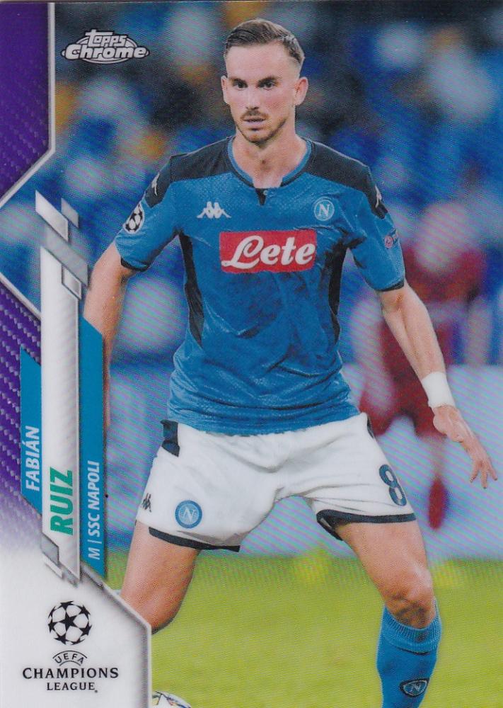 Mint Topps Chrome Uefa Champions League Ssc