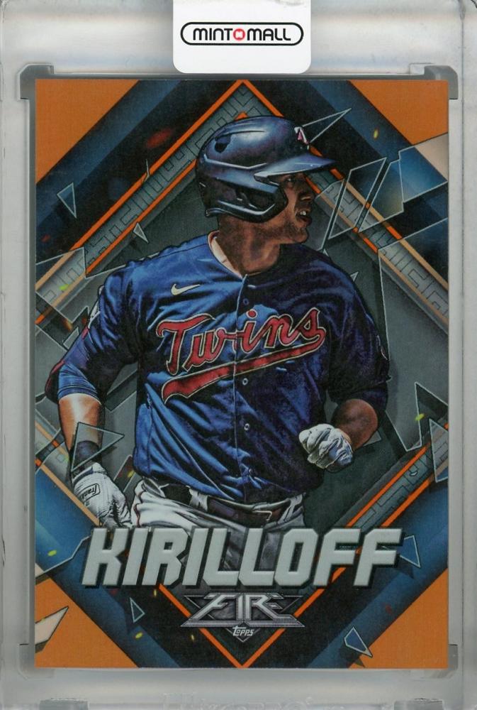 Mint Topps Fire Minnesota Twins Alex Kirilloff Base