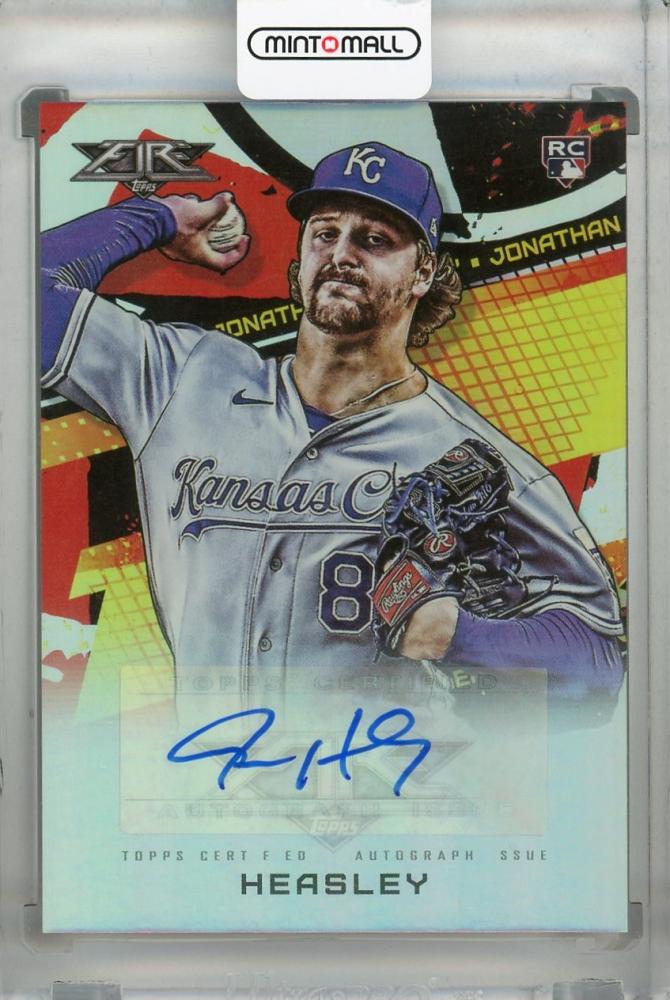 Mint Topps Fire Kansas City Royals Jonathan Heasley