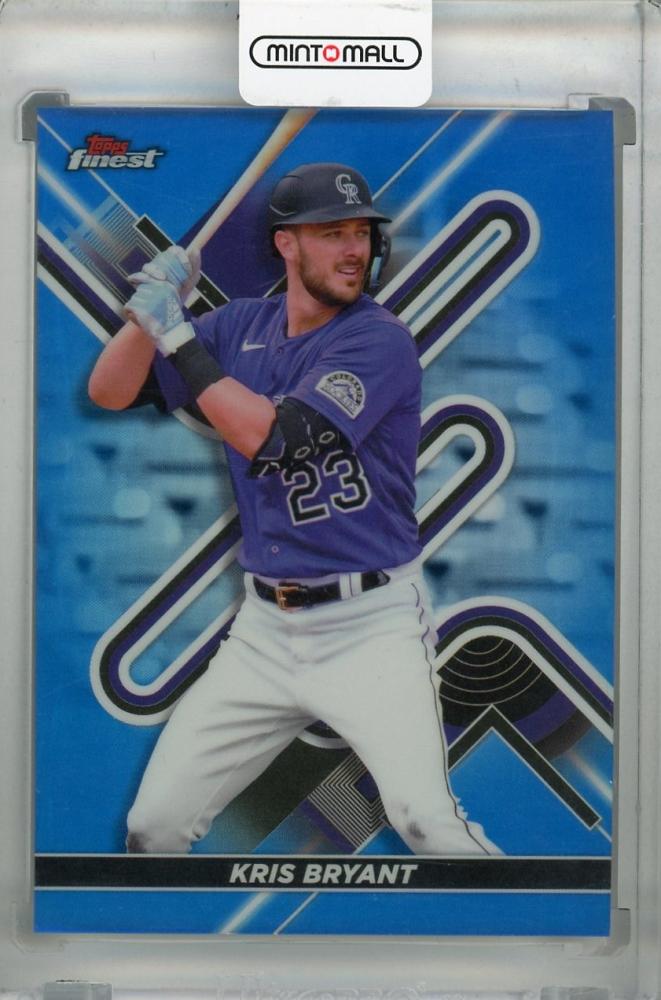 Mint Topps Finest Colorado Rockies Kris Bryant Base