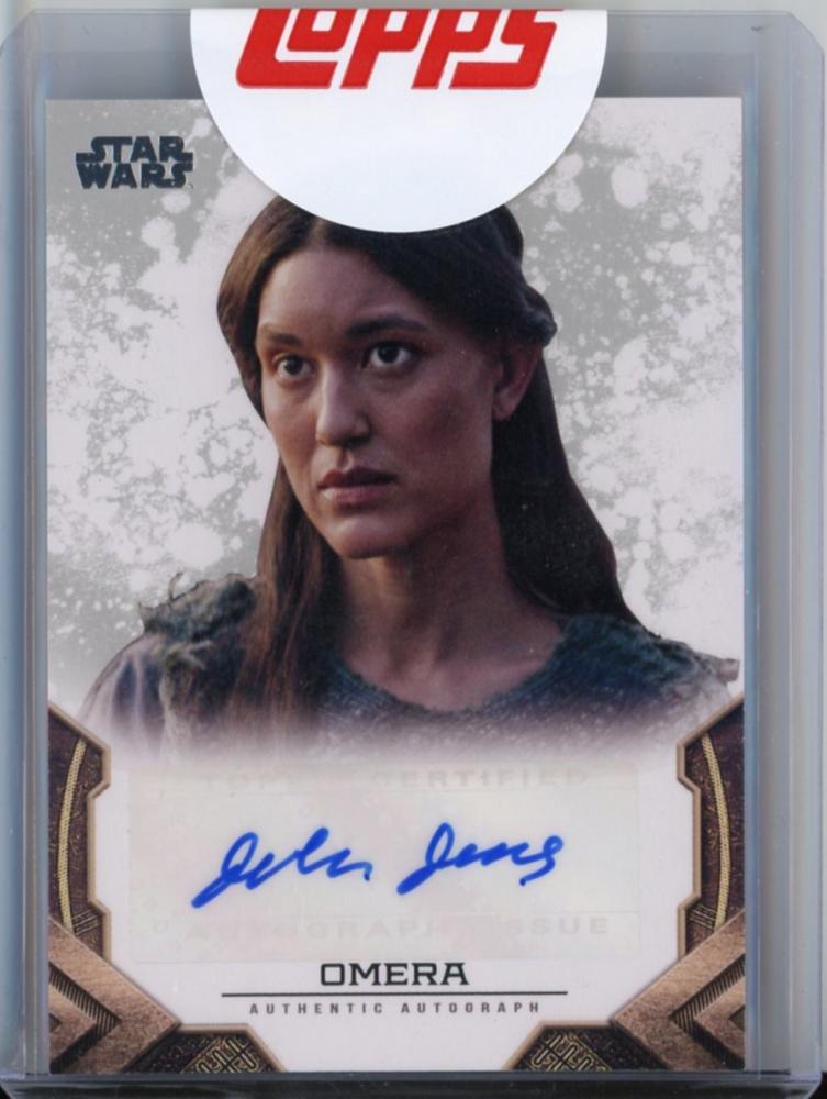 Mint Topps Star Wars The Mandalorian Julia Jones As