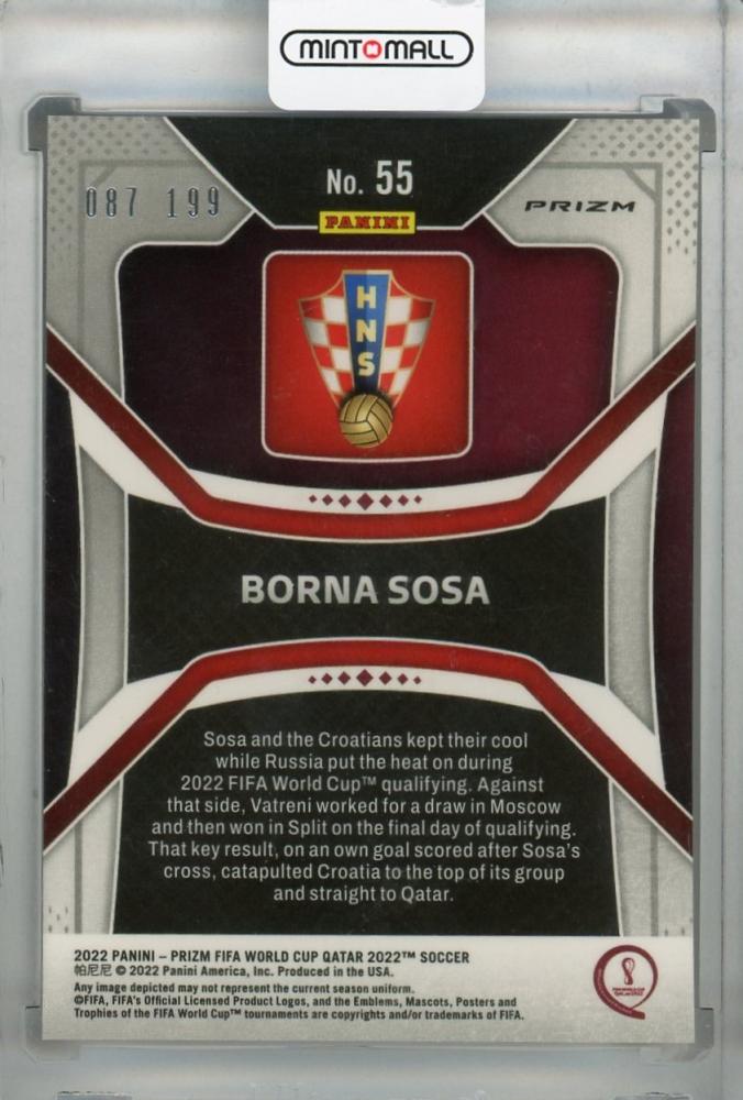 Mint Panini Prizm Fifa World Cup Qatar Croatia