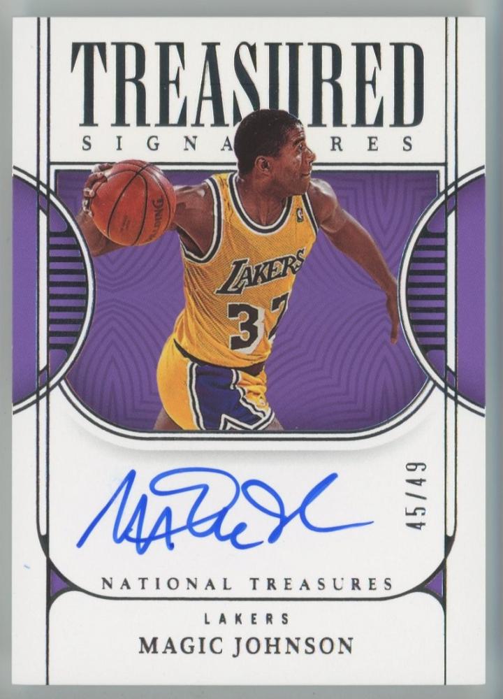 Mint Panini National Treasures Basketball Magic