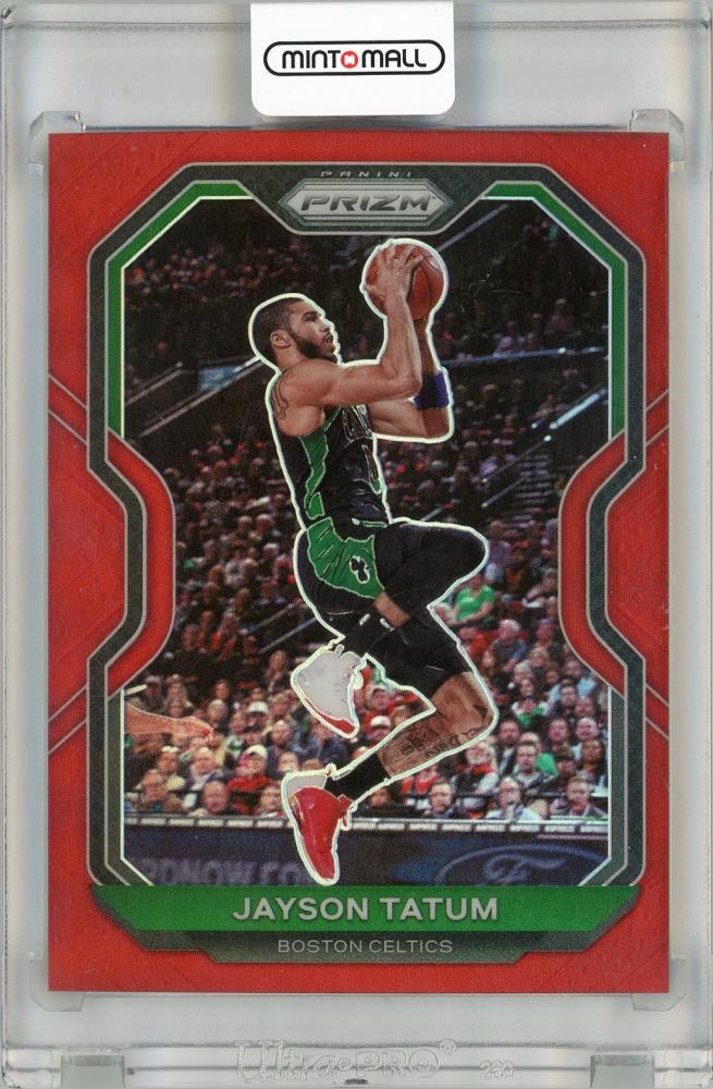 Mint Panini Prizm Prizms Red Jayson Tatum