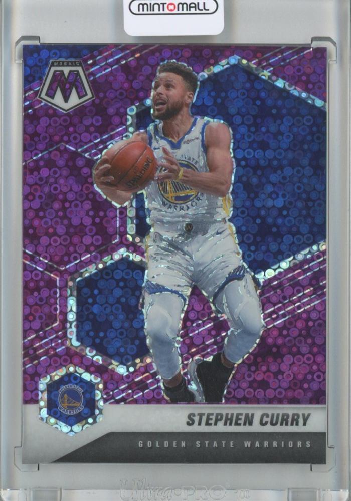 Mint Panini Mosaic Basketball Stephen Curry Base