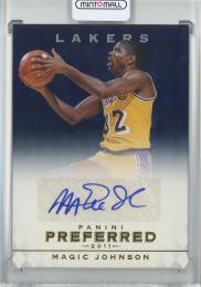 2011 Panini Prederred   Magic Johnson Autograph 3/5