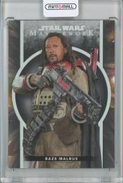 2022 Topps Star Wars Masterwork  Baze Malbus Base/Black/#96(Lastナンバー!) 5/5