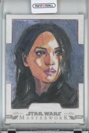 2022 Topps Star Wars Masterwork  Artist by Matt Stewart Sketch Card(1of1) 1/1