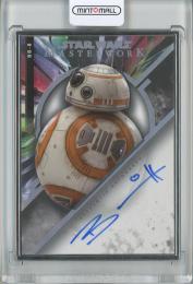 2022 Topps Star Wars Masterwork  Brian Herring as BB-8 Autographs/Silver Framed 5/5