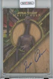 2022 Topps Star Wars Masterwork  Rena Owen as Taun We Autographs/Wood 8/10