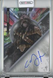 2022 Topps Star Wars Masterwork  Carey Jones as Krrsantan Autographs