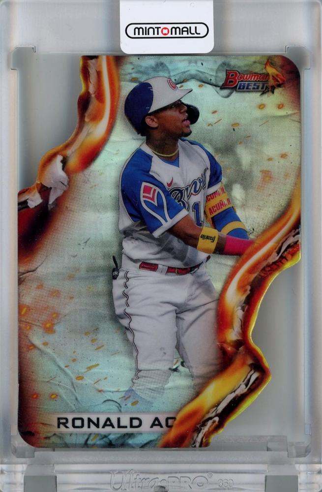 Mint Topps Bowman S Best Ronald Acuna Jr Heatwave