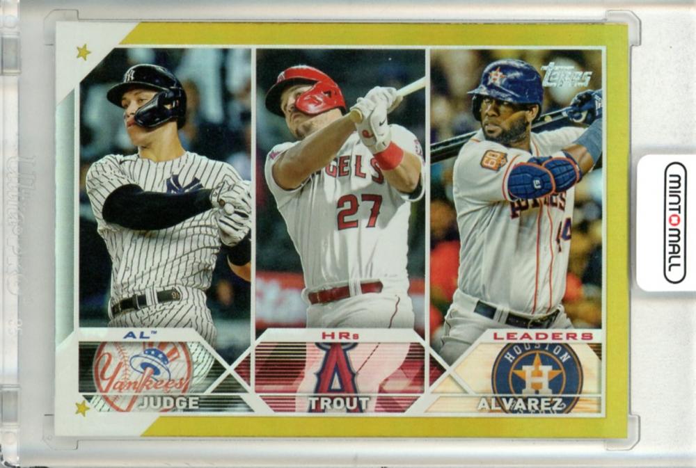 ミントモール MINT 立川店 2023 Topps Series 1 Aaron Judge Mike Trout