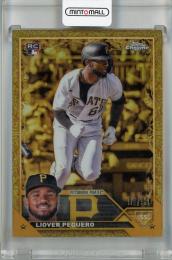 2023 Topps Gilded Collection Pittsburgh Pirates Liover Peguero Base #129 RC(ROOKIE YEAR!) 51/99