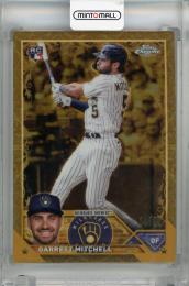 2023 Topps Gilded Collection Milwaukee Brewers Garrett Mitchell Base #85 RC(ROOKIE YEAR!) 14/99