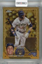 2023 Topps Gilded Collection Milwaukee Brewers Christian Yelich Base #7 83/99