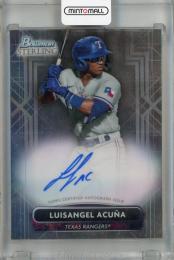 2022 Bowman Sterling Texas Rangers Luisangel Acuna Prospect Autographs #PA-LA