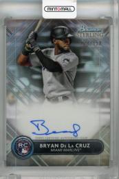 2022 Bowman Sterling Miami Marlins Bryan De La Cruz Rookie Autographs Refractor #RA-BD (パラレル版) RC(ROOKIE YEAR!) 027/150