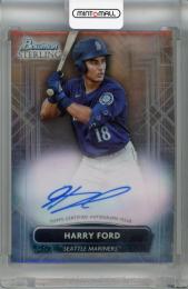 2022 Bowman Sterling Seattle Mariners Harry Ford Prospect Autographs #PA-HF
