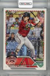 2023 Topps Holiday Arizona Diamondbacks Corbin Carroll Rare Variations #H113 RC(ROOKIE YEAR!)(バリエーション)