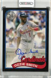 2024 Topps Series One ST.Louis Cardinals Ozzie Smith 1989 Autographs Black 116/199