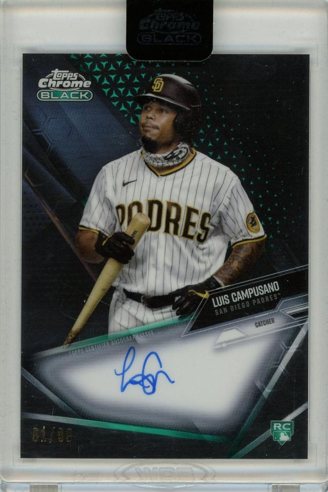 ミントモール MINT 新宿店 2021 TOPPS CHROME BLACK Autographs Green Refractors