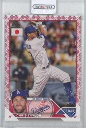 2023 Topps Baseball Japan Edition Base Chris Taylor 50/99