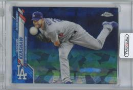 2020 TOPPS Chrome Update Sapphire #U140 / CLAYTON KERSHAW(Los Angeles Dodgers)