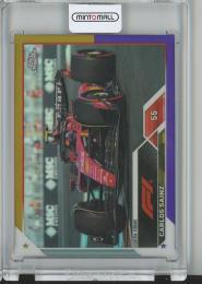 2023 Topps Chrome Formula 1 Racing  Carlos Sainz Base/F1 DRIVERS/Gold&Purple/#20