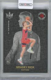 2023-24 PANINI Court Kings Rookies Ⅲ #144 RC / GRADEY DICK(Toronto Raptors)