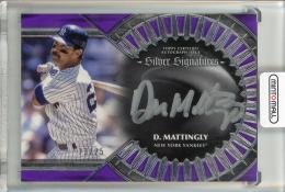 2023 Topps Five Star New York Yankees Don Mattingly Silver Signatures Autographs 23/25