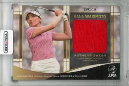 EPOCH 2023 JLPGA OFFICIAL TRADING CARDS ROOKIES & WINNERS  脇元華 メモラビリアカード (ウエア) 011/280