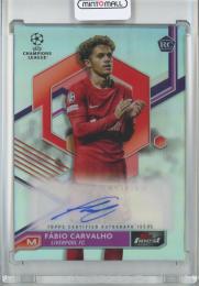 2022-23 Topps Finest UEFA Club Competitions Soccer  Fabio Carvalho Base Autographs/RC