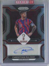 2022 Panini Prizm FIFA World Cup Qatar Soccer  Christian Pulisic Signatures