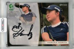 EPOCH 2021 JLPGA OFFICIAL TRADING CARDS   森田遥 オーセンティックオートグラフ 037/100