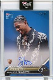 2023 TOPPS NOW  Scoot Henderson Autograph (RC) 26/49