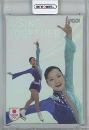 2024 TEAM JAPAN オフィシャルトレーディングカード WINTER OLYMPIANS  荒川静香 RISING TOGETHER/ホログラム版 34/75