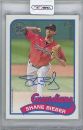 2024 TOPPS '89 Topps Autographs / SHANE BIEBER(Cleveland Guardians)