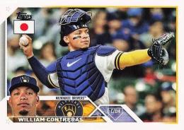 2023 Topps Japan Edition #23 William Contreras レギュラーカード