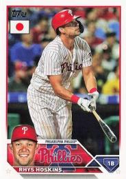 2023 Topps Japan Edition #36 Rhys Hoskins レギュラーカード