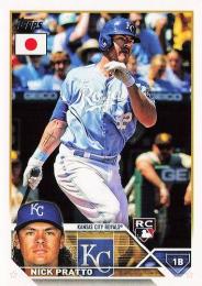 2023 Topps Japan Edition #81 Nick Pratto レギュラーカード RC